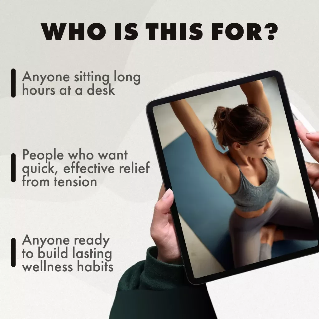 Your Practical Guide to Neck and Shoulder Relief | Neck & Shoulders Ease Guide | Digital Download Wellness eBook & Self-Care Checklist