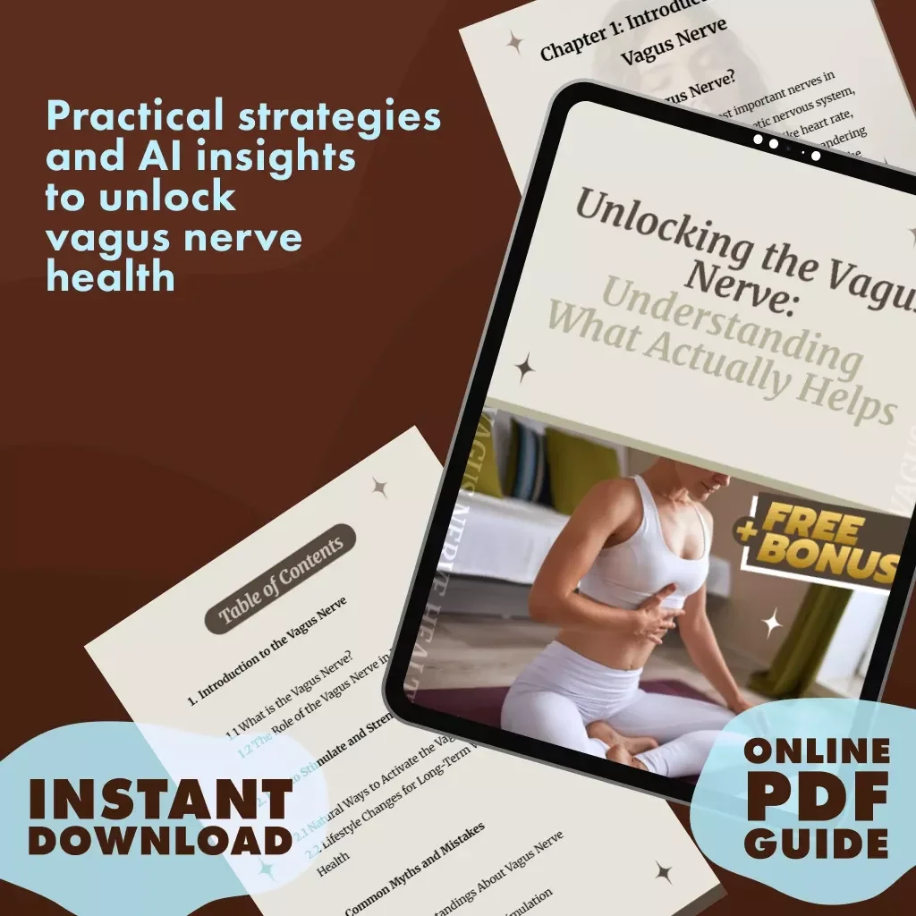Unlocking the Vagus Nerve: Understanding What Actually Helps | Digital Guide for Vagus Nerve Basics, Health, and Wellness