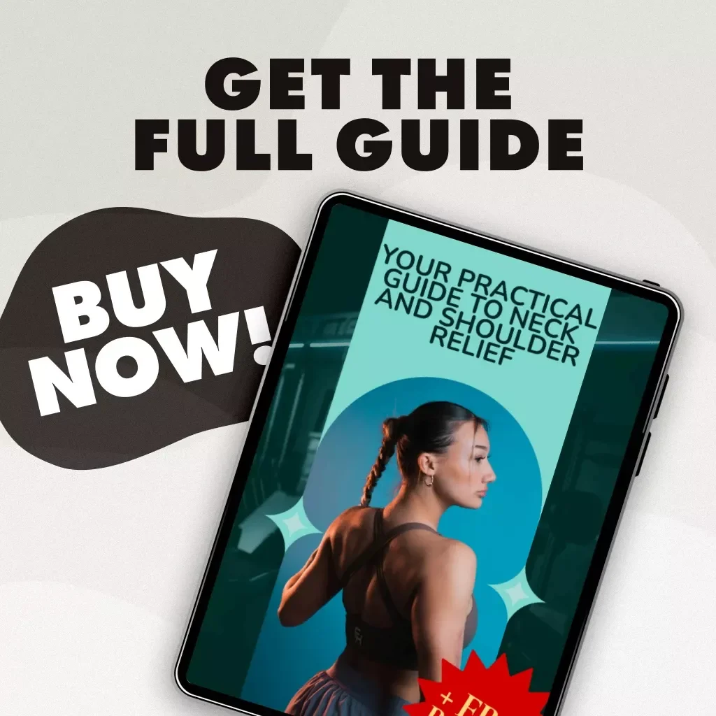 Your Practical Guide to Neck and Shoulder Relief | Neck & Shoulders Ease Guide | Digital Download Wellness eBook & Self-Care Checklist