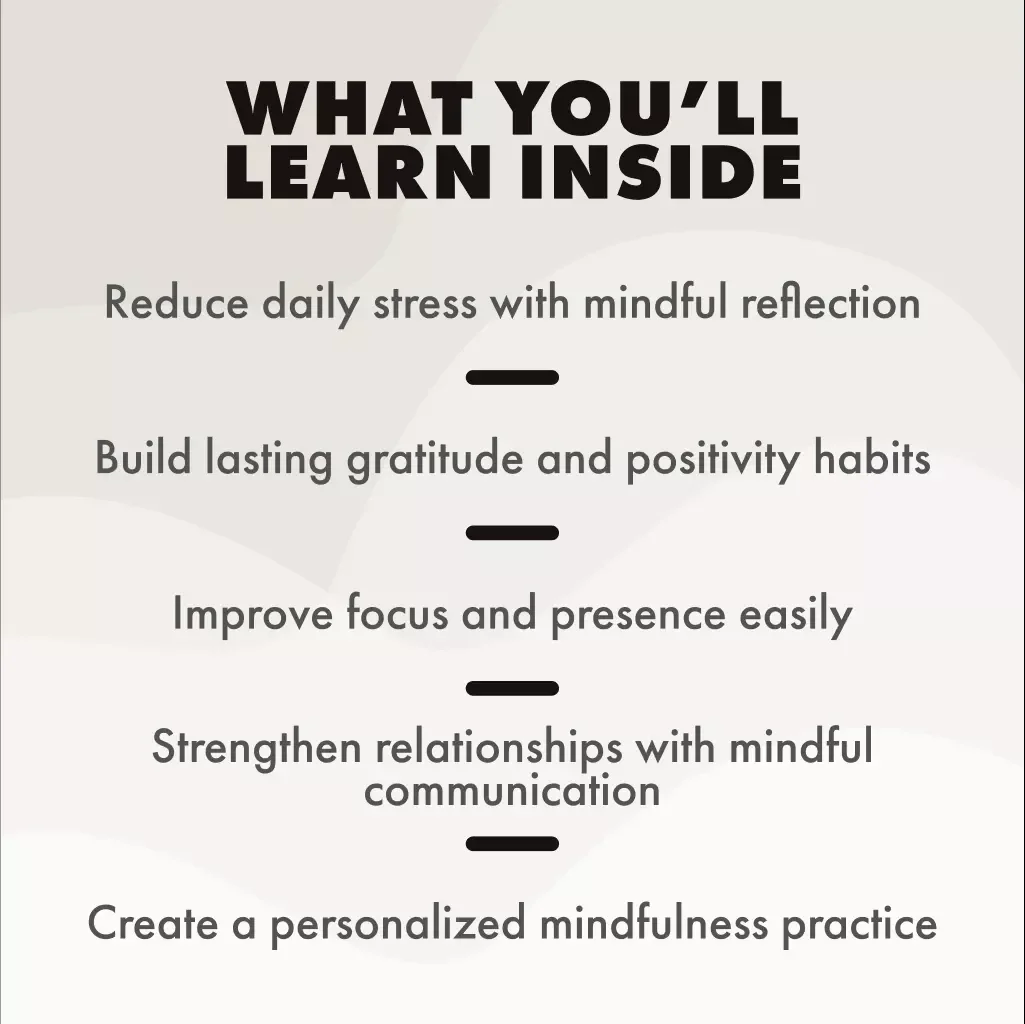 Unlock Your Mind’s Calm — Questions That Guide You to Mindfulness | Mindfulness eBook | Digital Download Guide & Checklist