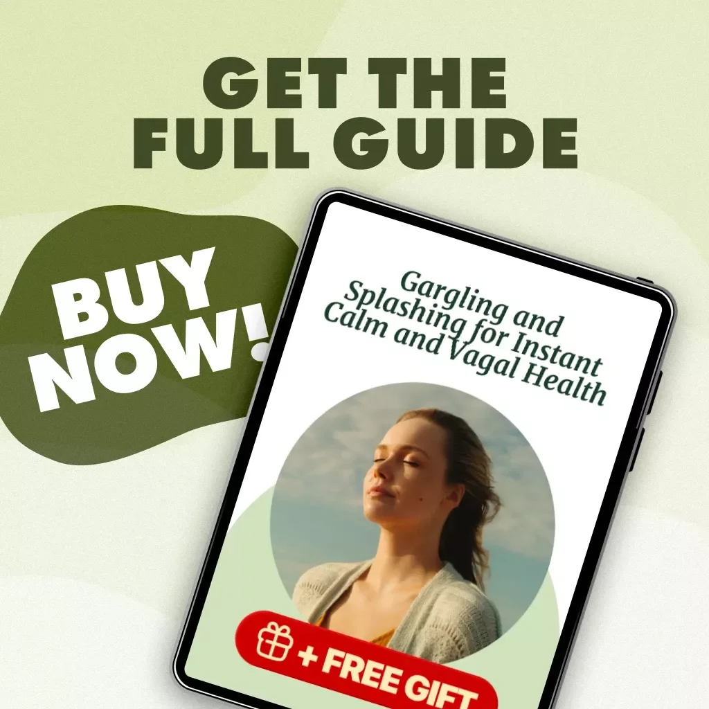Gargling and Splashing for Instant Calm and Vagal Health | Guide for Stress Relief & Nervous System Balance | Gargling & Splashing: Low-Tech Vagal Hacks eBook
