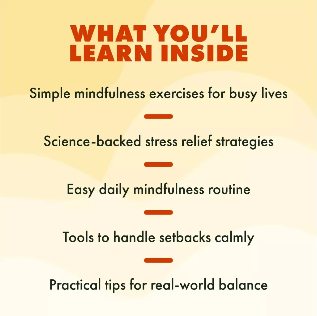 A Real-World Guide to Mindfulness and Relaxation | Digital Download eBook, Stress Relief Guide, Mindful Living Checklist, Self-Care & Wellness Resource