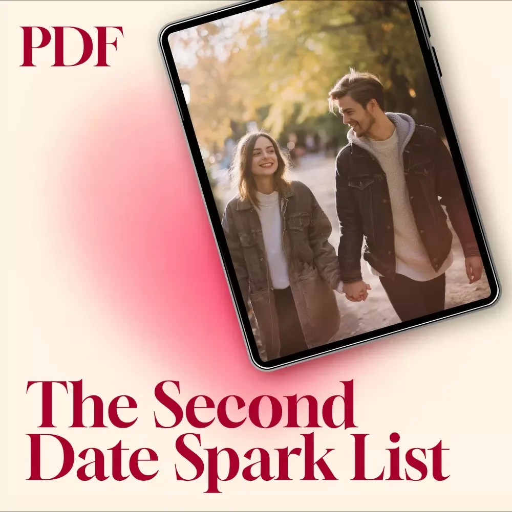 The Second Date Spark List | Digital Checklist for Fun & Flirty Second Date Ideas | Printable eBook Guide for Couples