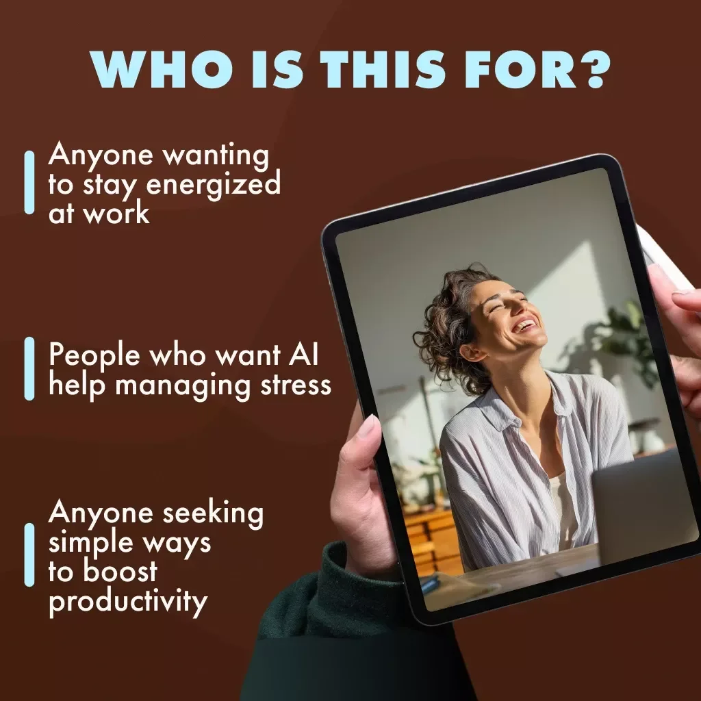 The AI-Powered Workday Mood Tracker Checklist | Digital Download Productivity Guide for Energy, Focus & Stress Relief