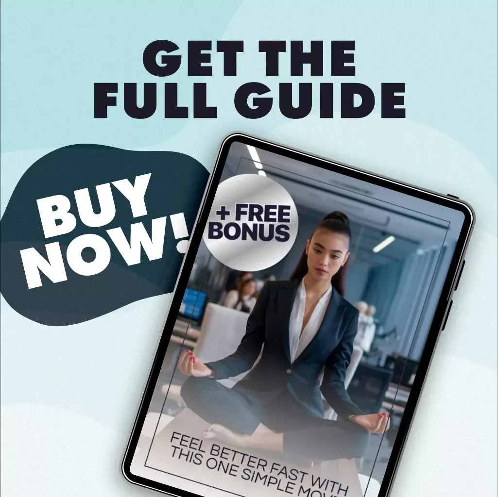 Feel Better Fast with This One Simple Move | Digital Guide for Stress Relief | 10-Second Tension Release Trick You Can Do Anywhere | Instant Calm eBook & Checklist
