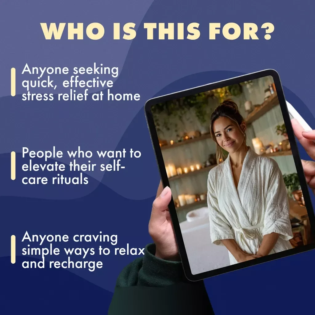 The Stress Relief Bath Salts Checklist | Digital Self-Care Guide | Relaxation, Mindfulness & Spa Rituals eBook Download