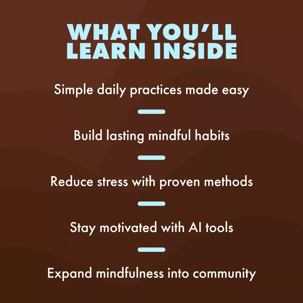 Mindfulness Every Day | Guide to How to Practice Mindfulness Daily | Digital Download eBook & Checklist for Stress Relief and Calm
