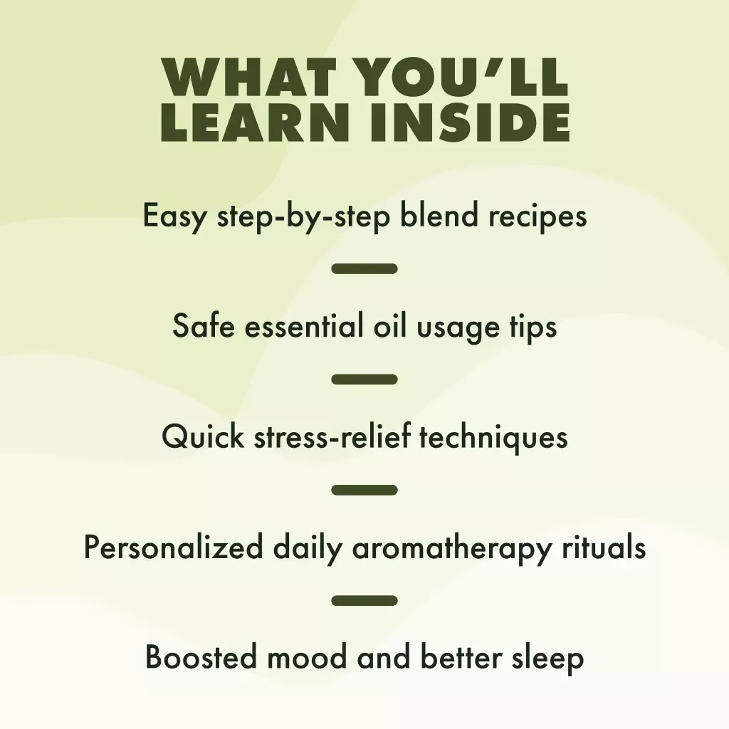 DIY Aromatherapy Blends for Stress Relief | Stress-Relief Essential Oil Recipes | Relaxation eBook Instant Download | Wellness Guide