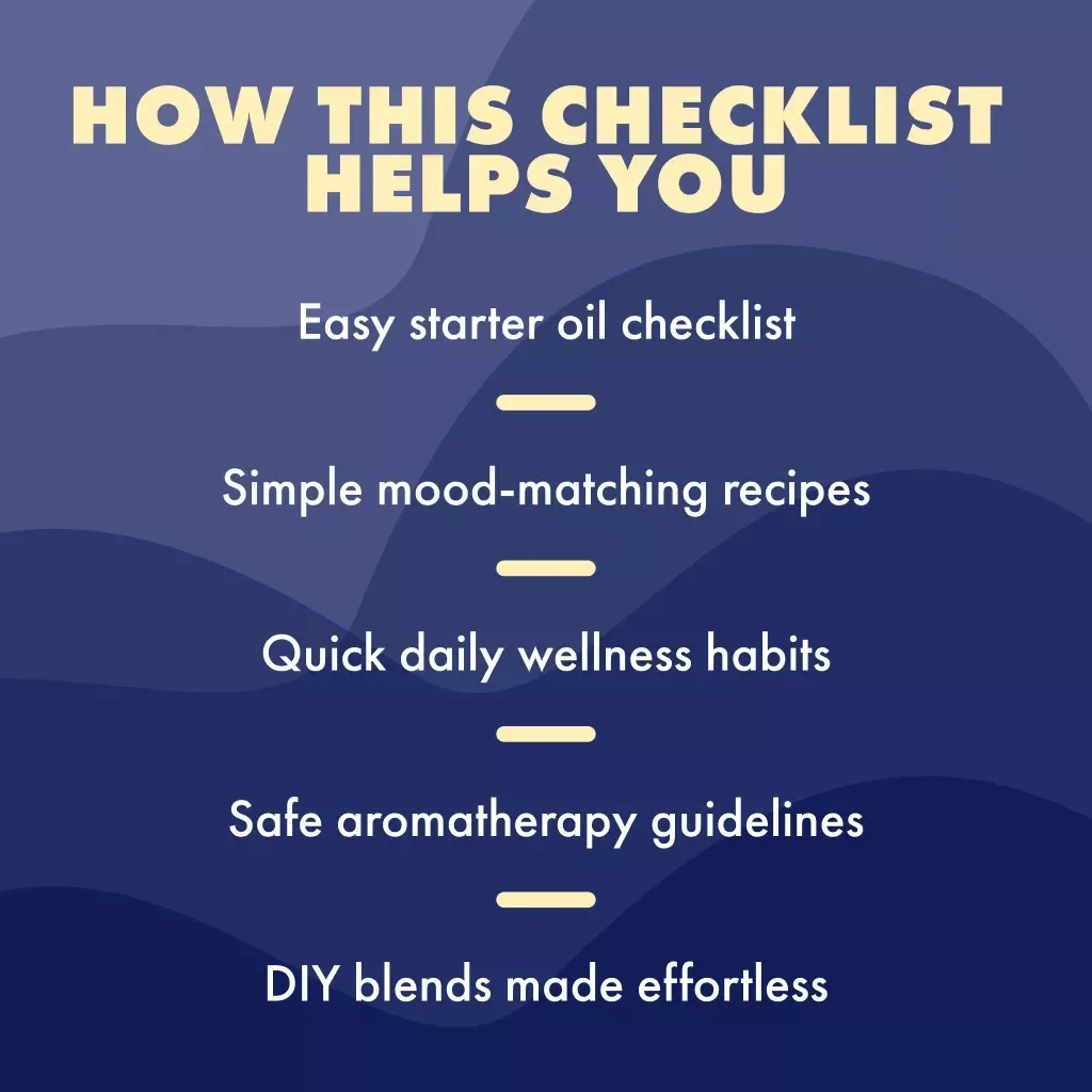 Aromatherapy Magic: The Ultimate Feel-Good Checklist | Digital Download Wellness Guide | Essential Oils, Self-Care, Aromatherapy Benefits, Mood Boosting, Relaxation, Sleep & Energy Support