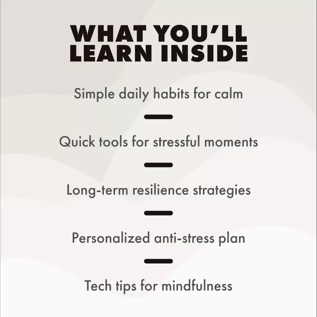 Practical Guide to Preventing Anxiety and Stress | Digital eBook & Checklist | Self-Help for Calm Living and Resilience | How to Prevent Anxiety and Stress
