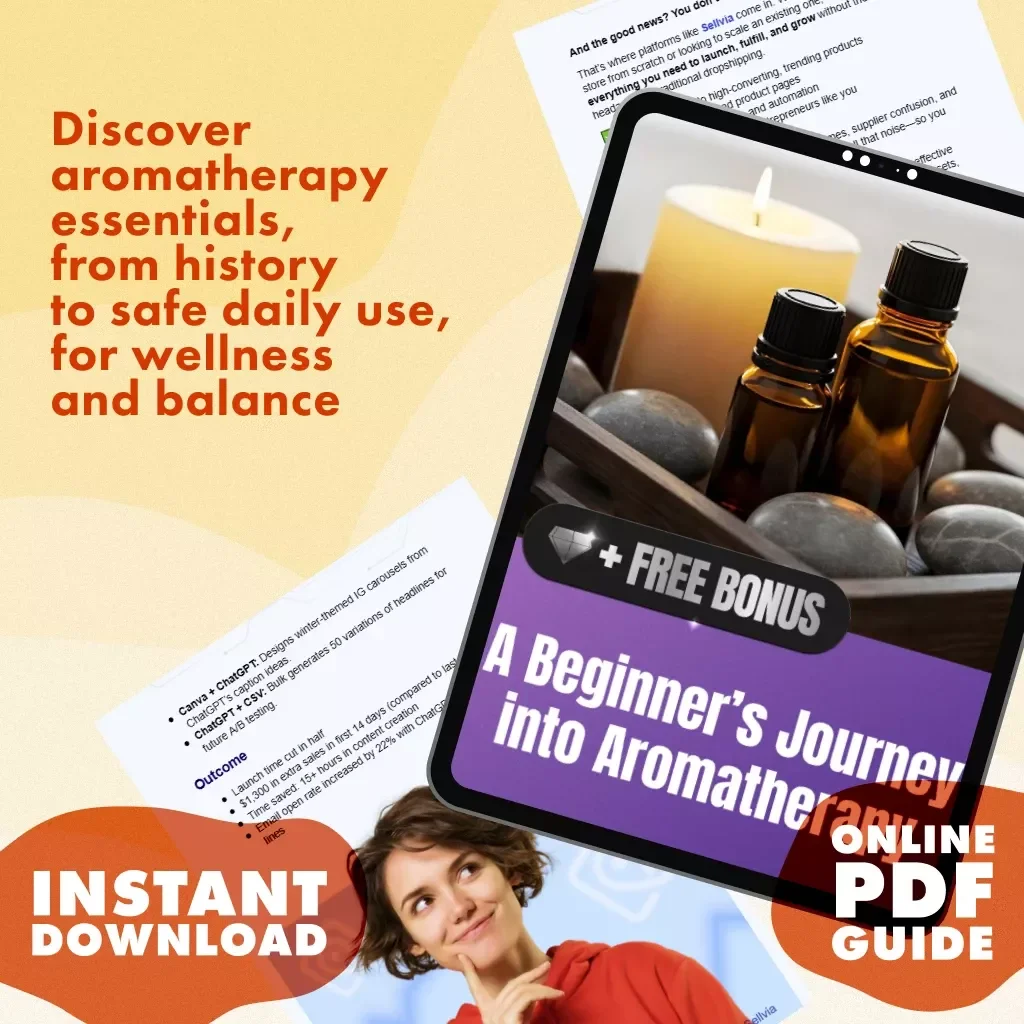 A Beginner’s Journey into Aromatherapy | Digital Guide | What is Aromatherapy eBook for Beginners