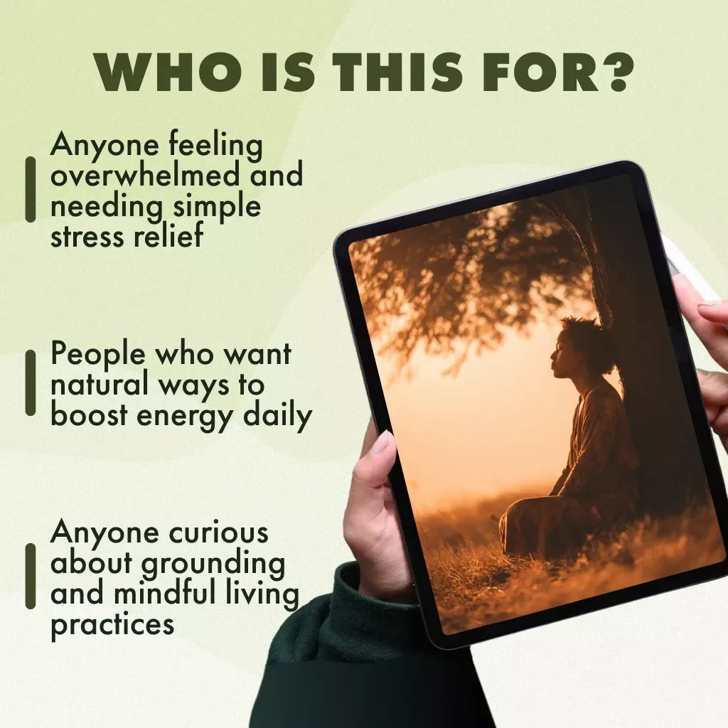 The Ultimate Grounding Checklist | Digital Download | Wellness Guide for Reconnect, Recharge & Rebalance | Benefits of Grounding