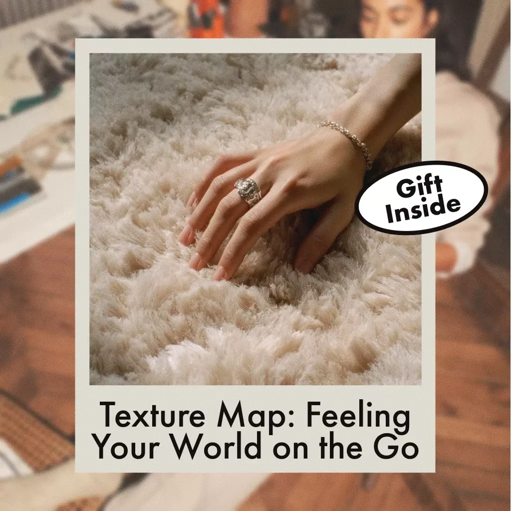 Texture Map: Feeling Your World on the Go | Guide for Stress Relief, Focus & Tactile Grounding | Digital Download eBook & Checklist