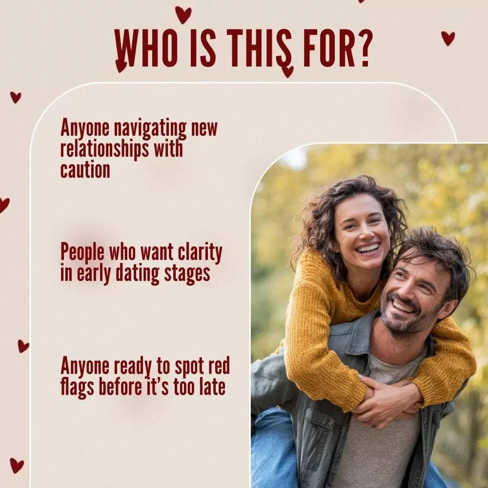 Early Dating Warning Signs Checklist | Relationship Red Flags Guide | Printable Digital Download for Recognizing Early Warning Signs in Dating