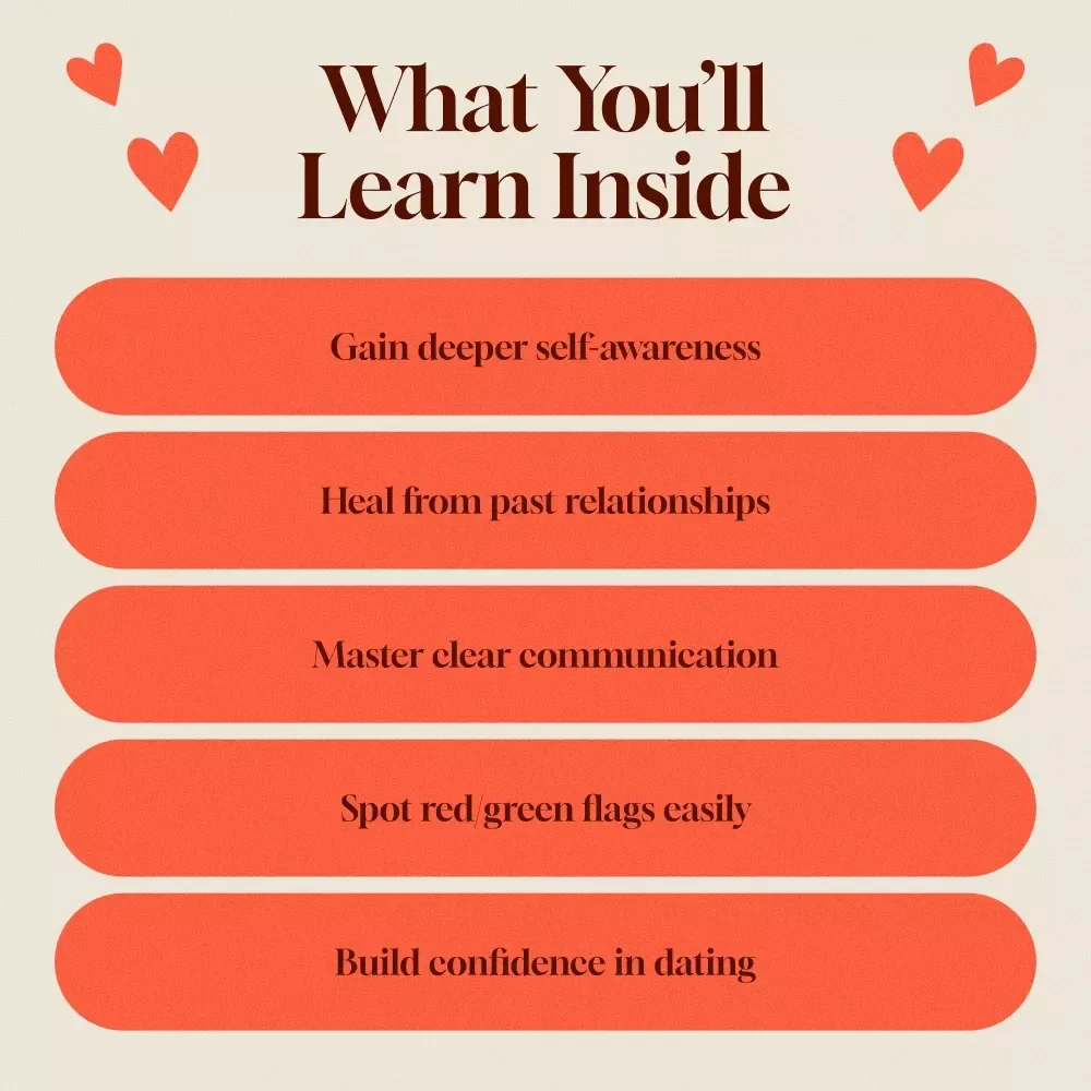 Heart Ready: Your Guide to Preparing for a Healthy Relationship | Self-Awareness, Healing & Communication Skills eBook | How to Be Ready for a Relationship Digital Download