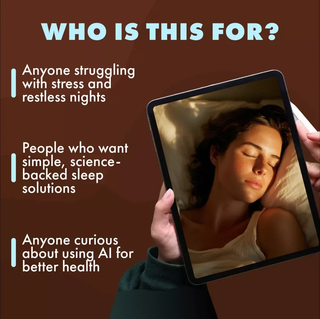 Dream Your Stress Away: How Sleep Powers Your Calm | Stress Relief eBook | Digital Download Guide on How Does Sleep Reduce Stress