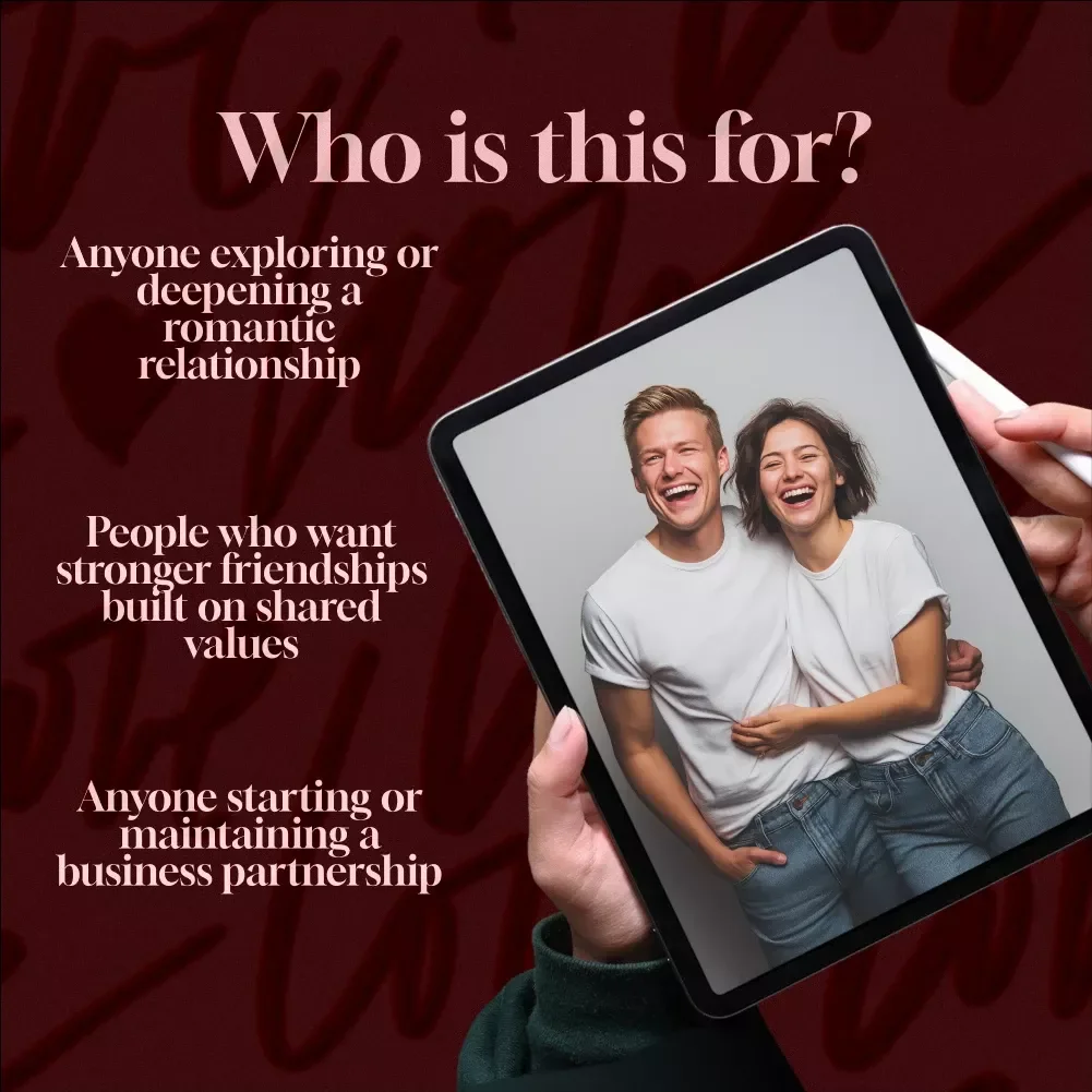 Are We on the Same Page | Life Values Compatibility Checklist | Digital Download eBook & Printable Guide for Relationships, Friendships, and Partnerships