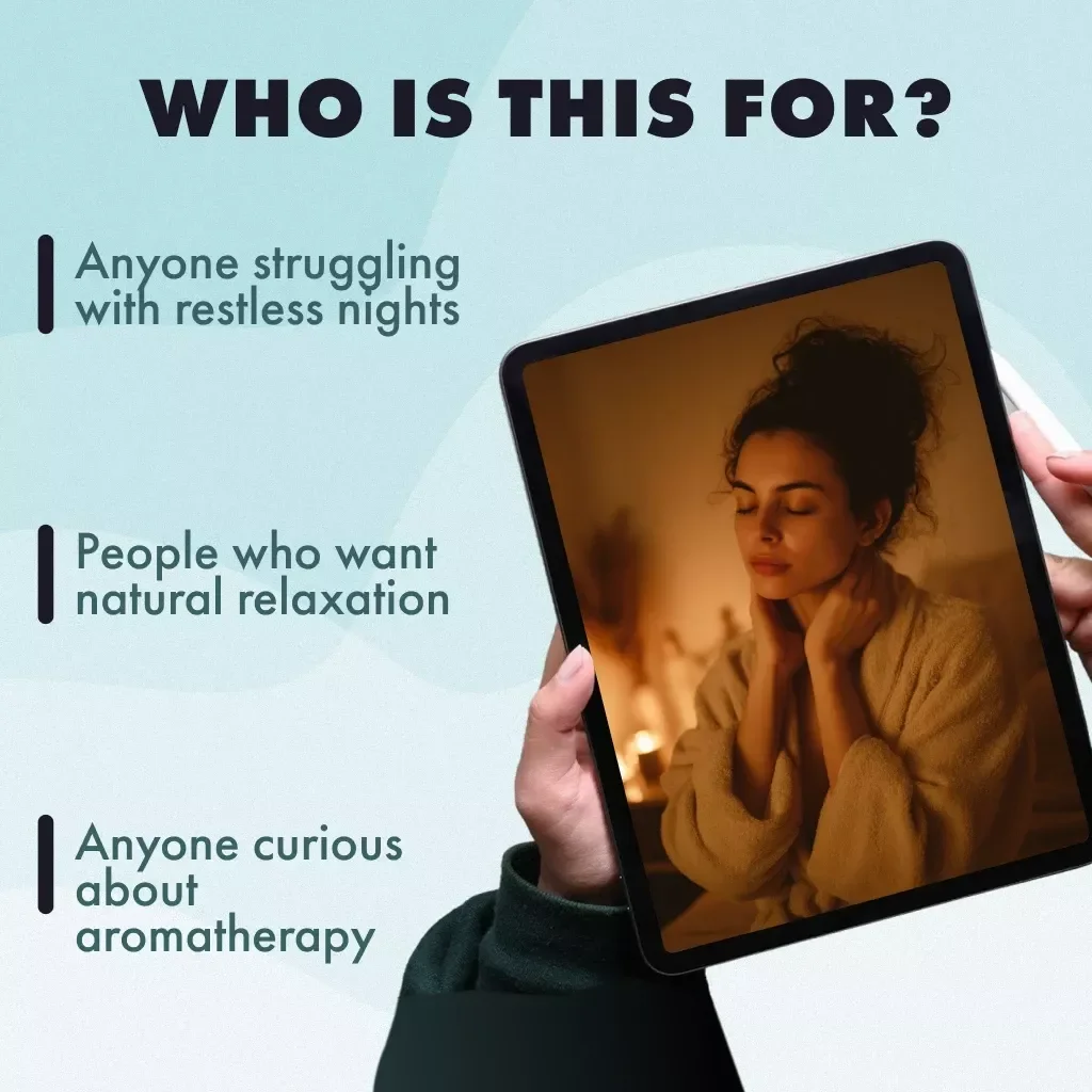 Unlock Restful Nights with Aromatherapy | Digital Guide | Aromatherapy for Sleep eBook, Essential Oils for Better Sleep, Nighttime Ritual Checklist