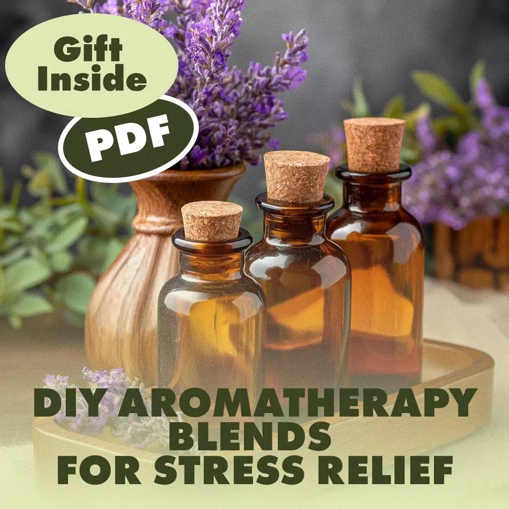 DIY Aromatherapy Blends for Stress Relief | Stress-Relief Essential Oil Recipes | Relaxation eBook Instant Download | Wellness Guide