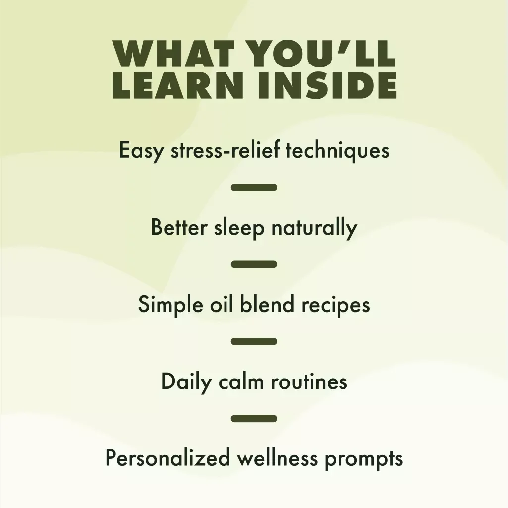 Calm in a Bottle: Aromatherapy for Stress and Anxiety | Relaxation eBook, Essential Oils Guide, Stress Relief, Anxiety Support, Digital Download
