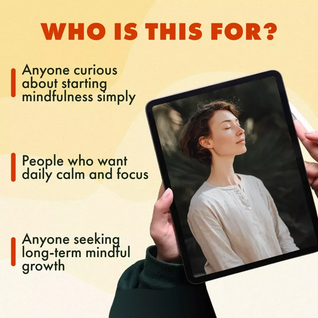 Living Mindfully Every Day | Mindfulness Guide for Beginners | How to Practice Mindfulness Regularly | Digital Download eBook