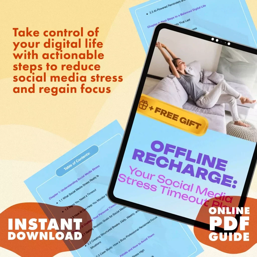 Offline Recharge: Your Social Media Stress Timeout Plan - A Practical Guide to Managing Social Media Overload
