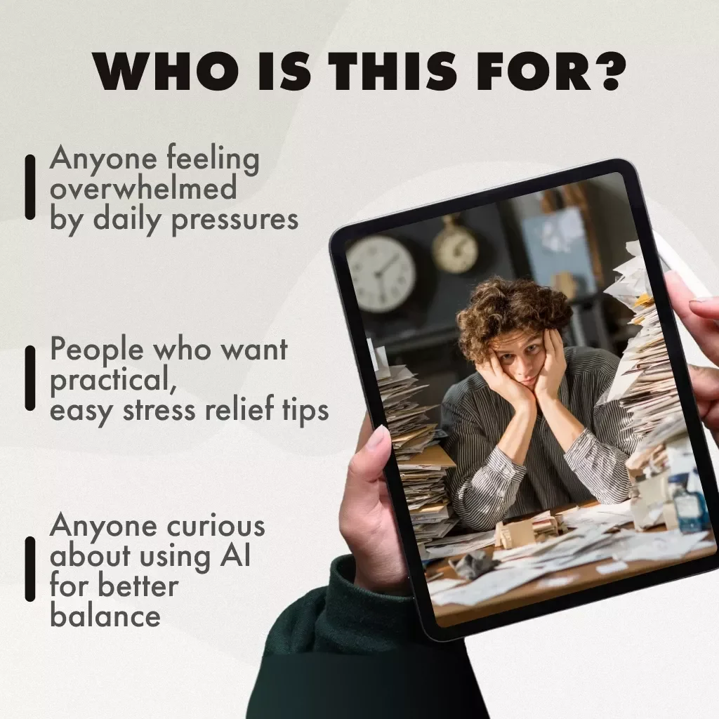 Stress Management Thriving for Men 💪 | Digital Guide for Stress Management for Men | eBook, Checklist, Self-Care & Mental Health Wellness Resource