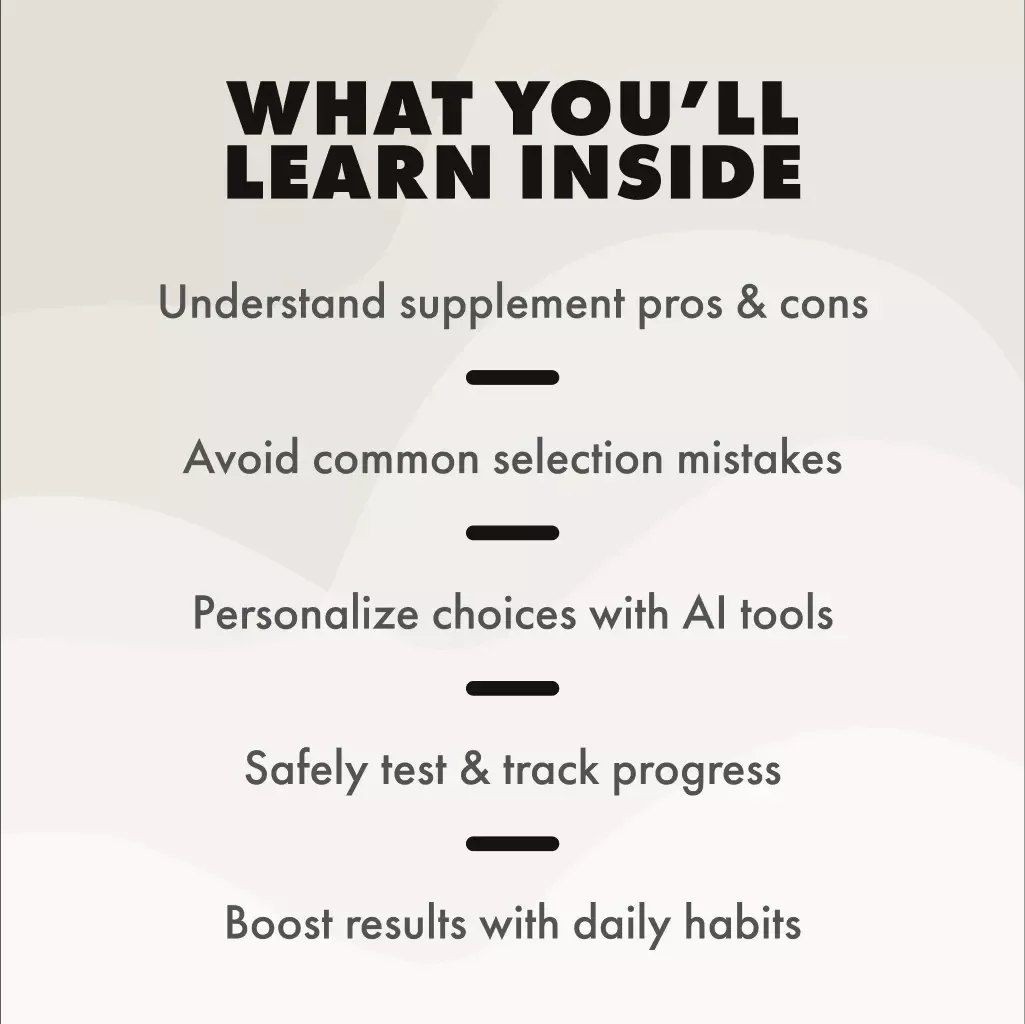 Calm in a Capsule: A Practical Guide to Stress-Relief Supplements | Digital Guide + Stress-Relief Supplement Comparison Sheet | eBook for Wellness, Self-Care, Anxiety Relief