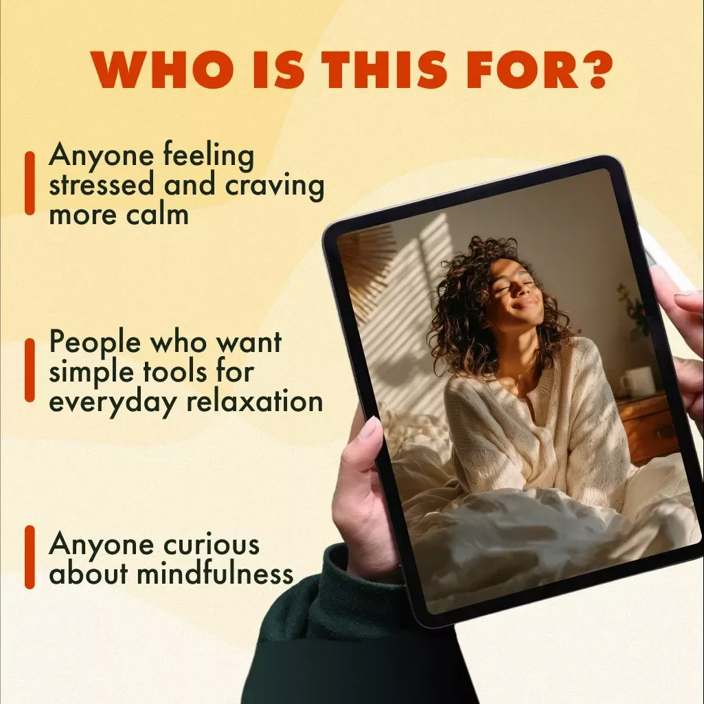 The Calm Within: A Practical Guide to Relaxation in a Busy World | Stress Relief eBook, Relaxation Guide, Breathing Exercises, Mindfulness, Digital Download