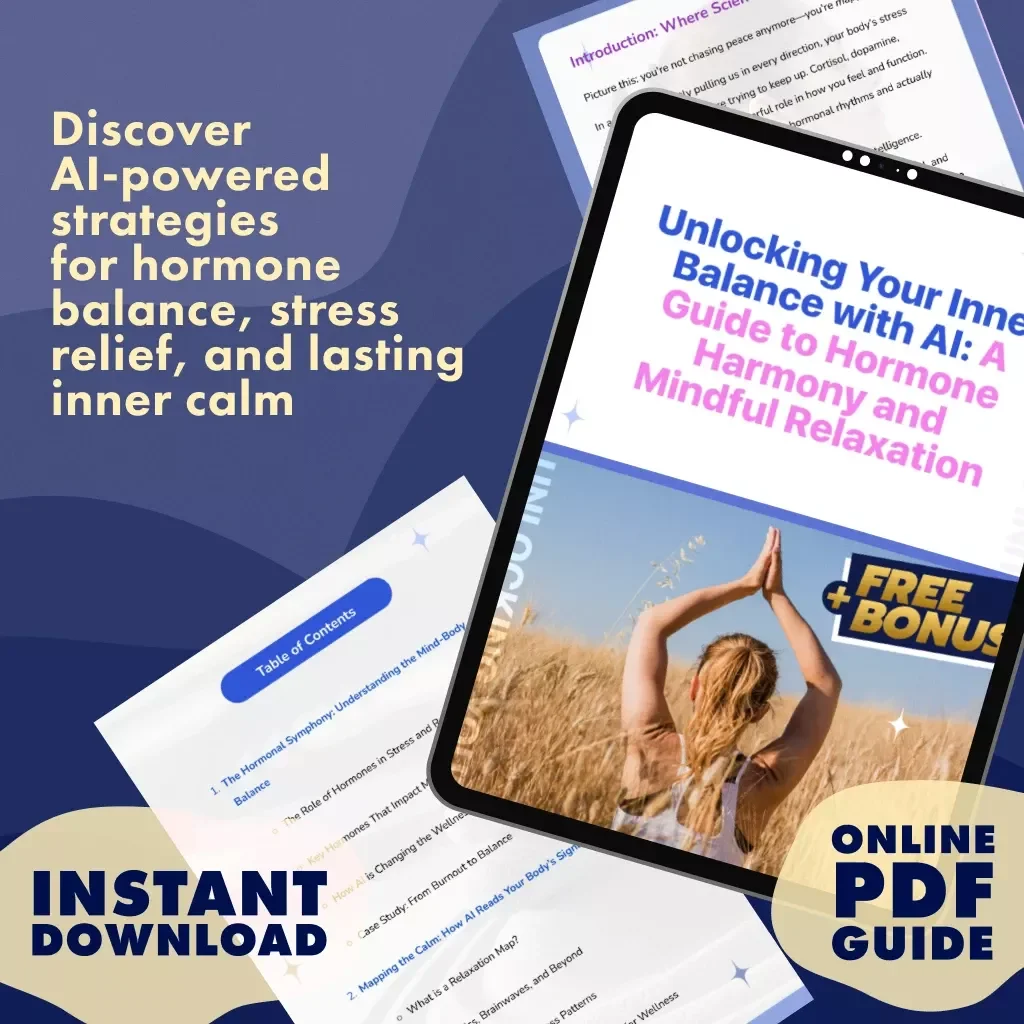 Unlocking Your Inner Balance with AI: A Guide to Hormone Harmony and Mindful Relaxation | AI-Driven Hormone Balancing Relaxation Map | Digital Download Wellness Guide & eBook