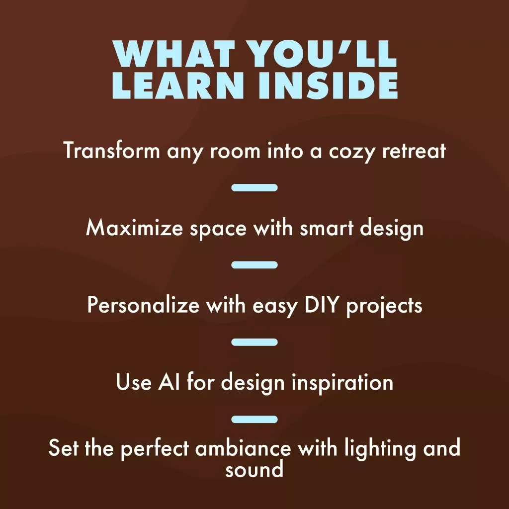 Build Your Ultimate Home Chill Space Guide | Digital Download | Home Decor DIY | AI Interior Design Resource