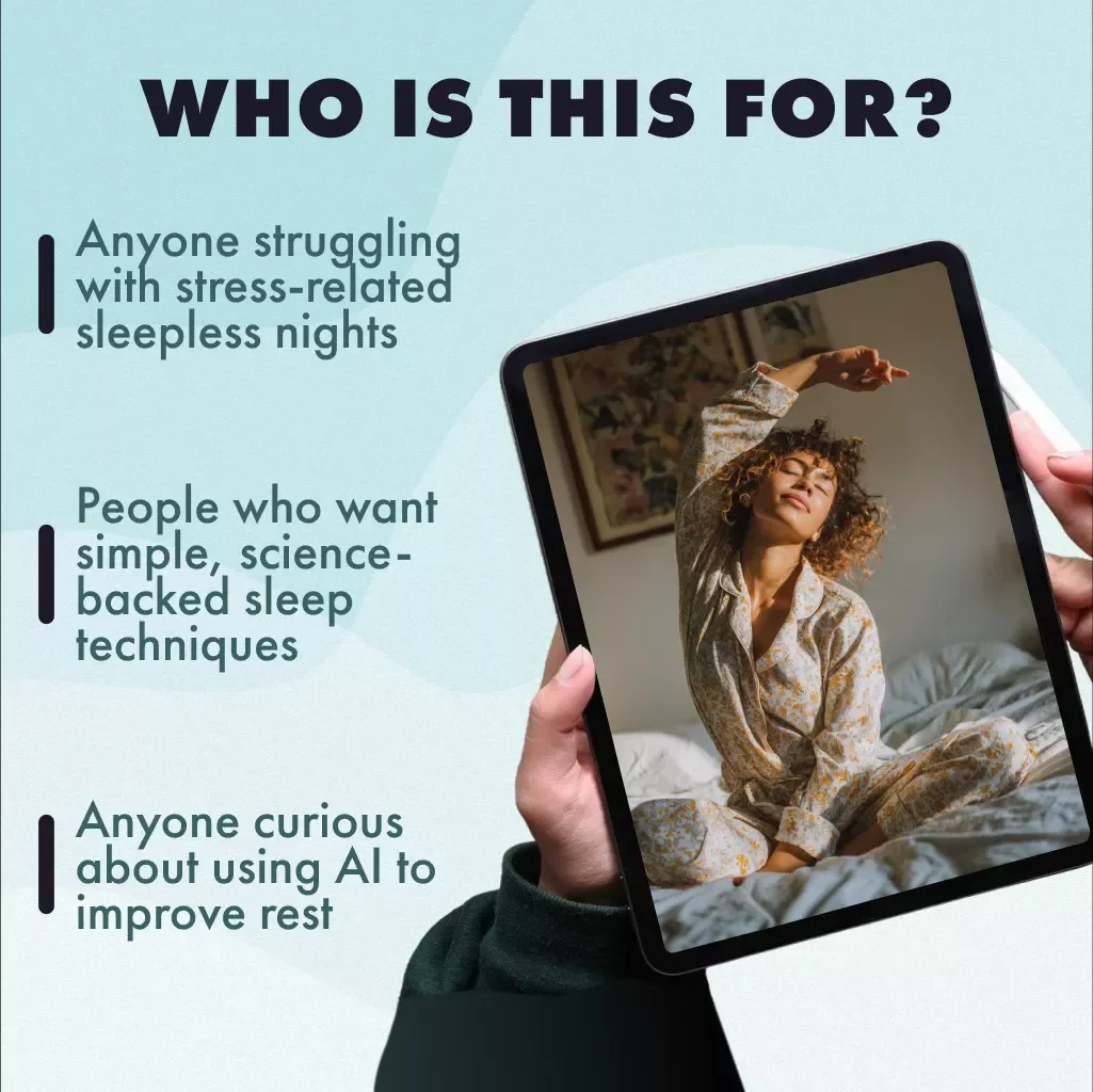 Sleep Tight: Stress-Busting Techniques for Restful Nights | Stress Management Techniques for Sleep | Digital Download eBook Guide