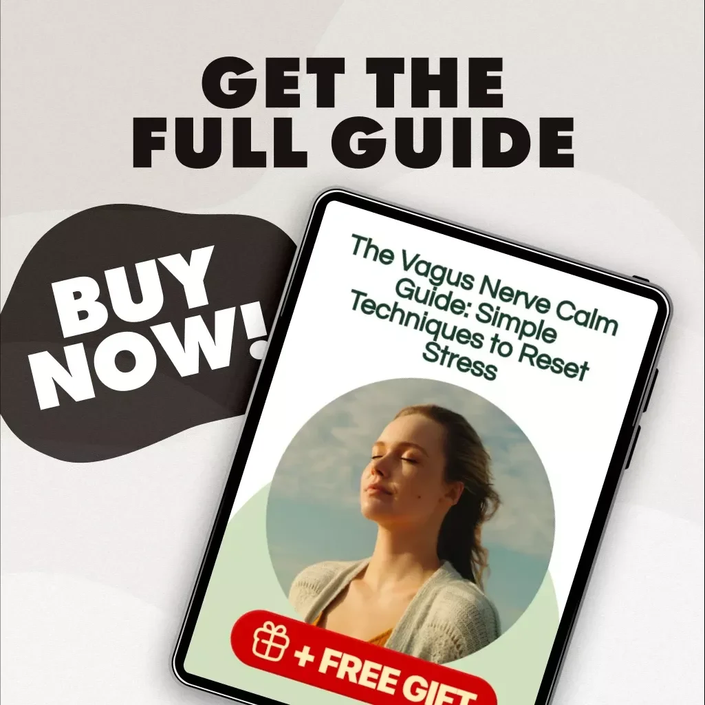 The Vagus Nerve Calm Guide: Simple Techniques to Reset Stress – Stress Relief eBook and Digital Download