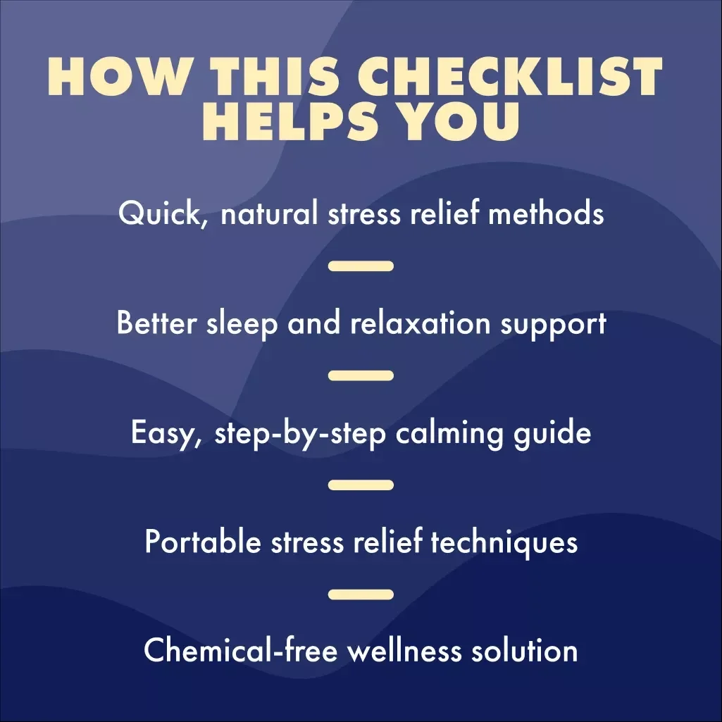 Lavender Oil for Stress and Anxiety Relief Checklist | Instant Calm, Relaxation & Natural Aromatherapy Guide