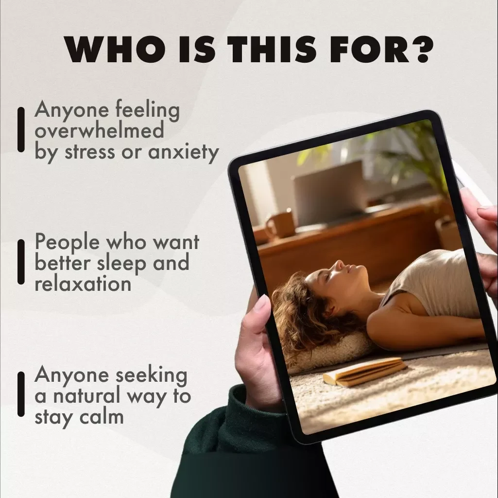 The Vagus Nerve Calm Guide: Simple Techniques to Reset Stress – Stress Relief eBook and Digital Download