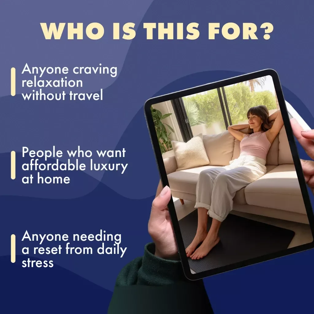The Ultimate Home Staycation Relax Plan Checklist | Digital Download Guide for At-Home Unwinding, Self-Care, and Relaxation