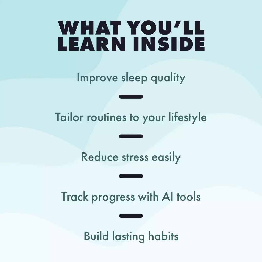 PM Routines for a Peaceful Night Cheat Sheet: The Ultimate Guide to Restful Sleep