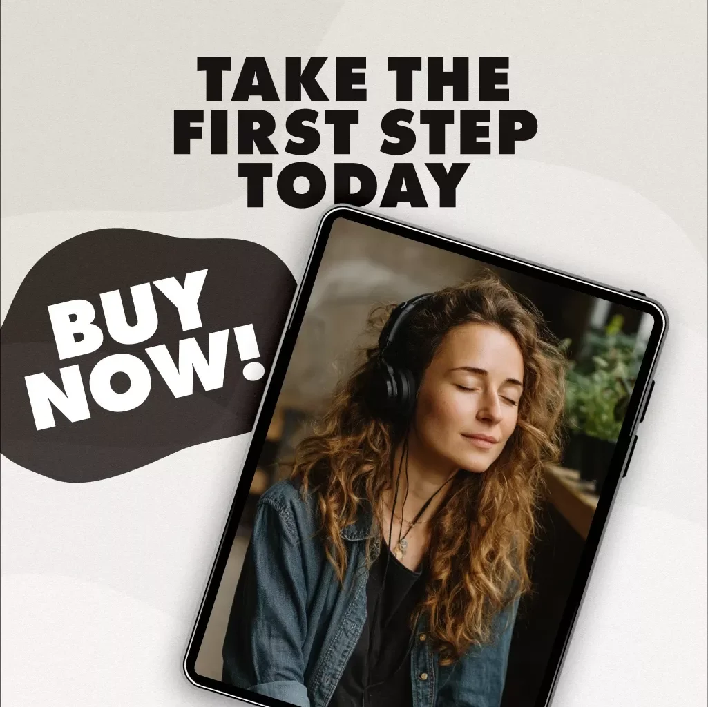 How Listening to Music Relieves Stress Checklist | Digital Download for Relaxation, Mindfulness & Anxiety Relief | Stress Management Self-Care Guide
