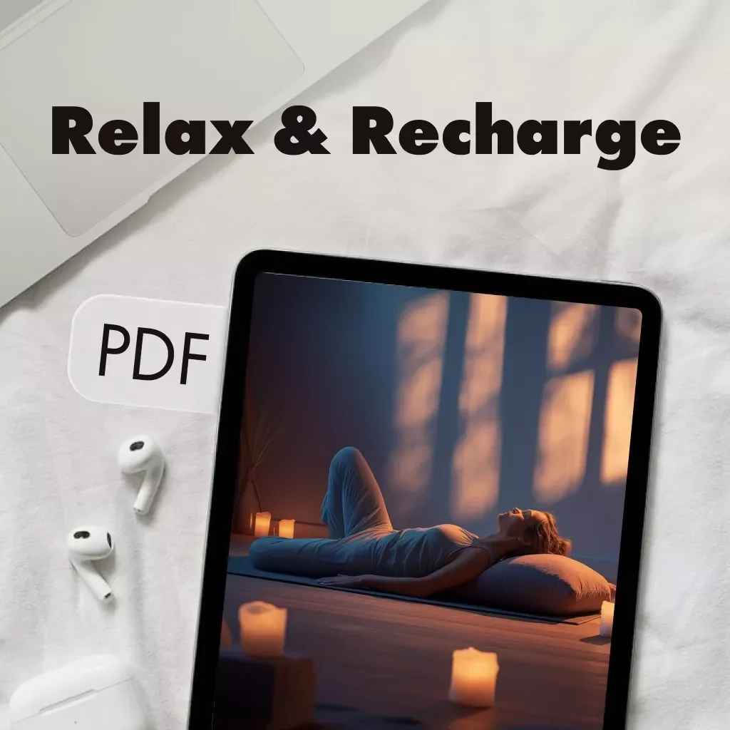 Relax & Recharge: Your Easy Map to Progressive Muscle Relaxation | Stress Relief eBook, Wellness Guide, Easy Progressive Muscle Relaxation Map, Digital Download
