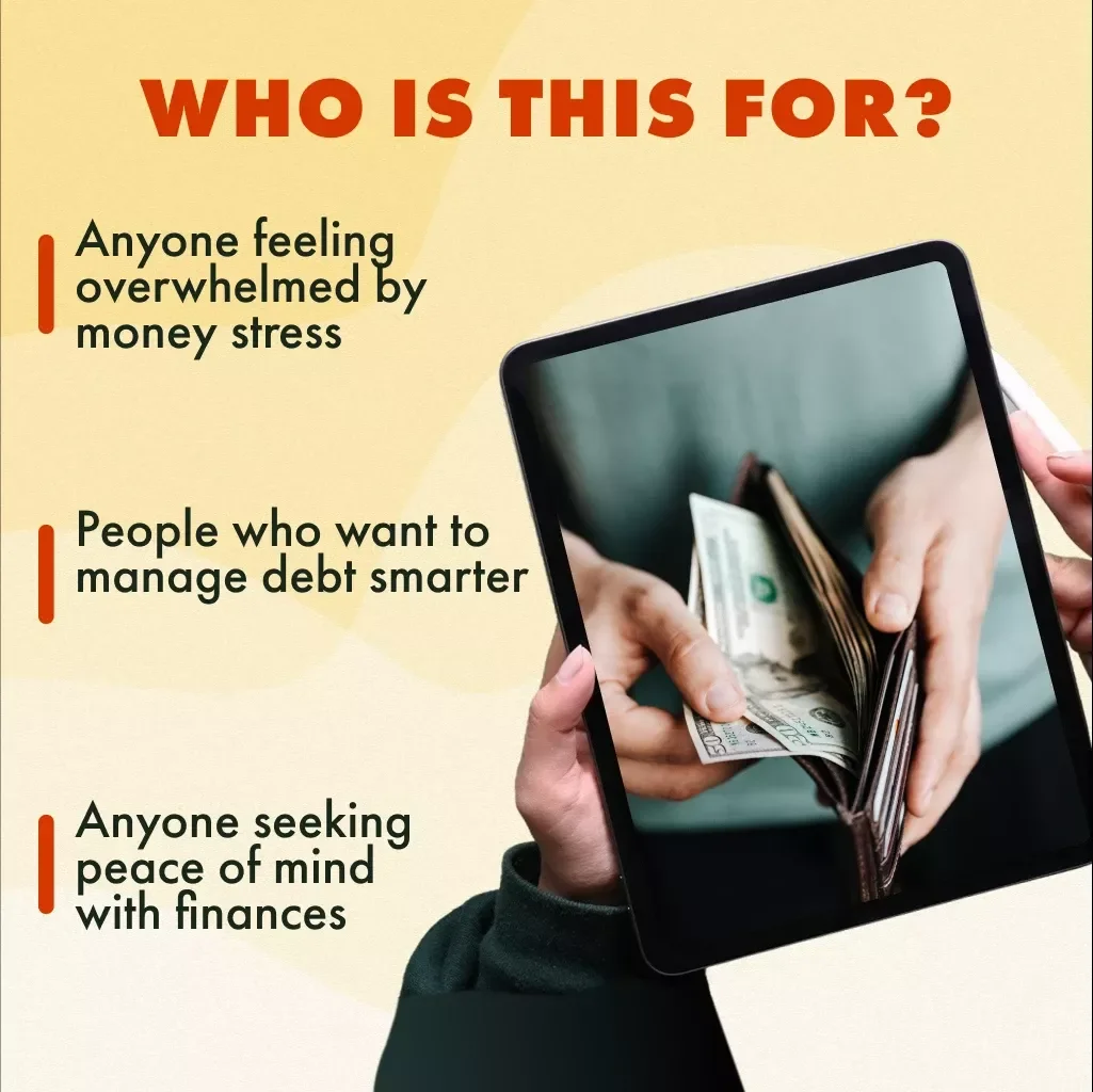 Practical Tips for Financial Control | Digital eBook for Financial Stress Management, Budgeting, Debt Relief & Money Mindset Guide
