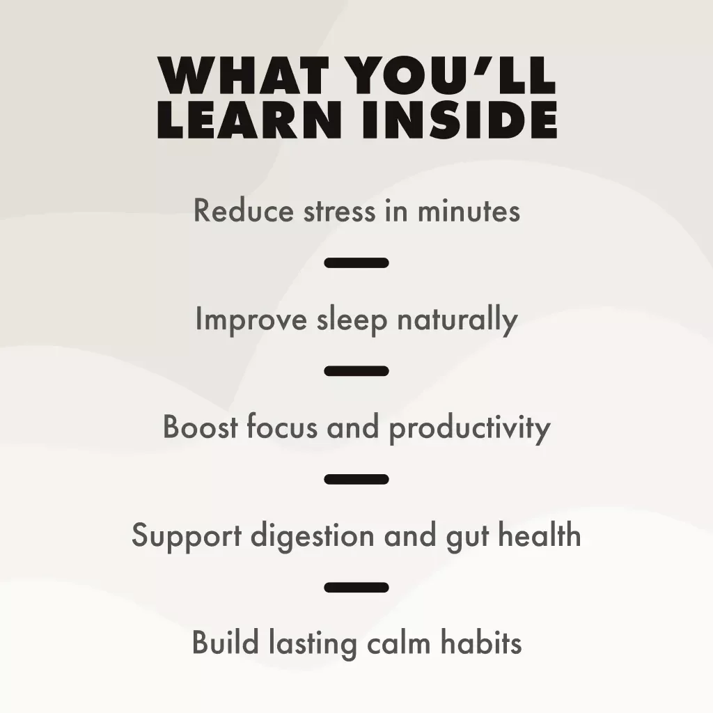 Calm at the Core: A Practical Guide to Vagus Nerve Breathing | Digital eBook | Nervous System Reset, Stress Relief, Breathwork Techniques
