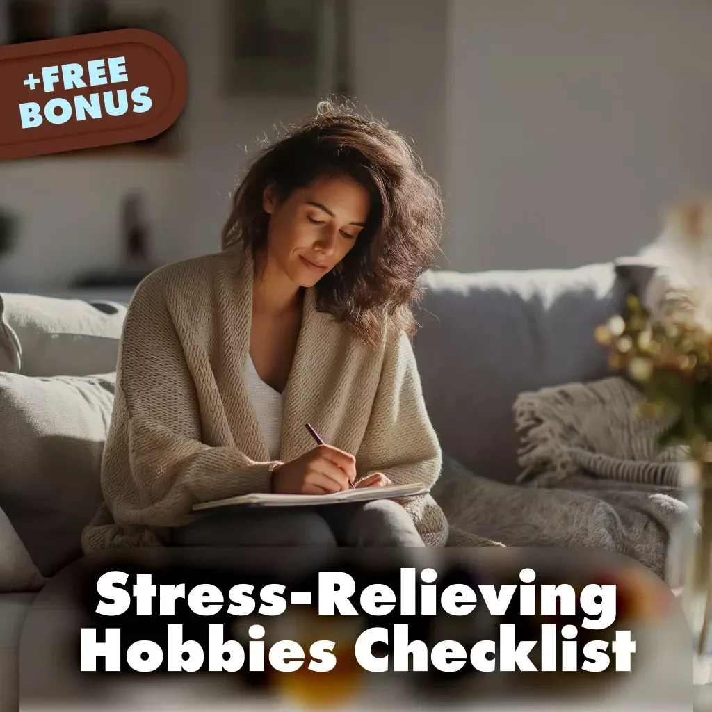 Stress-Relieving Hobbies Checklist | Relaxation & Self-Care Digital Download | Printable Guide for Stress Relief, Mindfulness, and Relaxing Activities