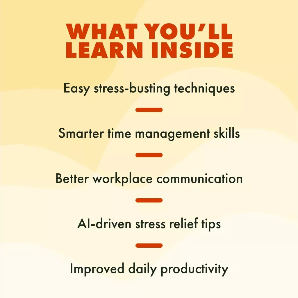How to Deal with Stress at Work | Digital Guide for Workplace Wellness, Productivity & Stress Management