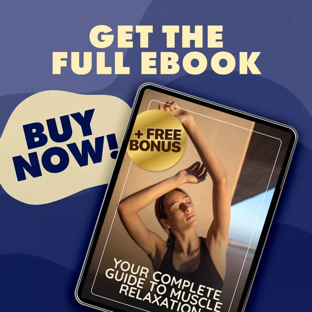Your Complete Guide to Muscle Relaxation | Stress Relief eBook | Digital Download Wellness Guide