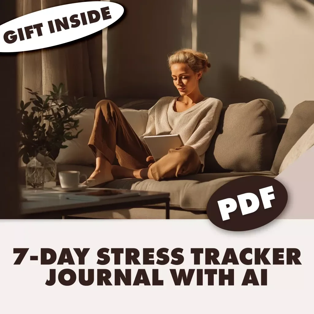 7-Day Stress Tracker Journal With AI - The Fun & Focused Checklist