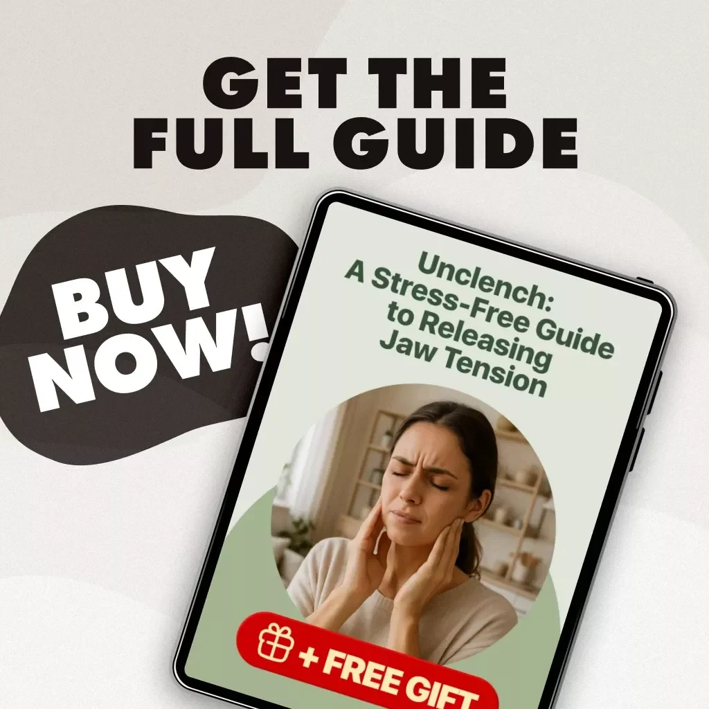 Unclench: A Stress-Free Guide to Releasing Jaw Tension | Digital Download Guide on How to Relieve Jaw Tension from Stress, Exercises, Breathing, Self-Massage & Long-Term Strategies