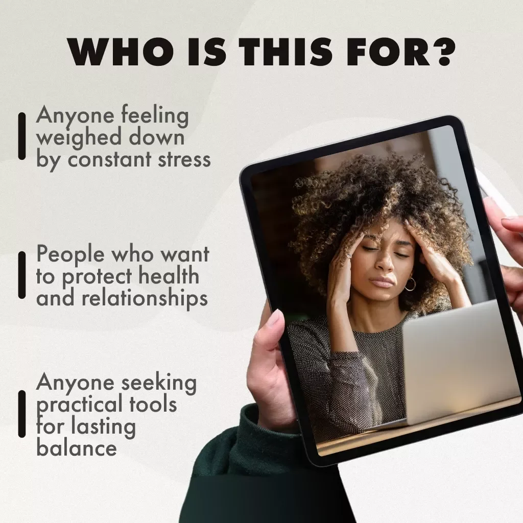 When Stress Stays Too Long The Hidden Cost of Carrying It for Years | Ebook Guide on the Long Term Effects of Stress, Chronic Stress, Burnout & Emotional Health