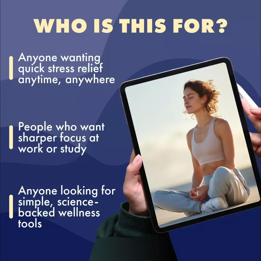 The Every-Day Box Breathing Blueprint: Calm Focus in Just Four Steps | Stress Relief Guide, Digital Download, eBook, Checklist