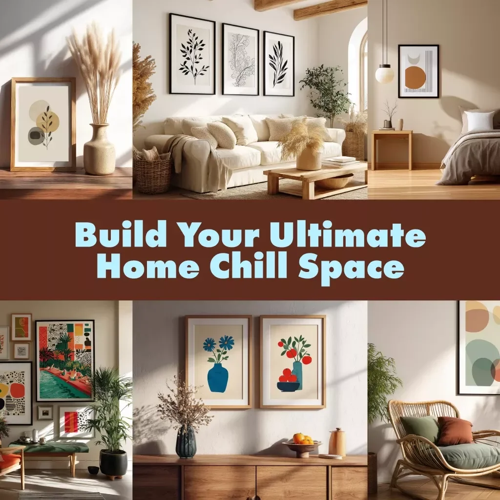 Build Your Ultimate Home Chill Space Guide | Digital Download | Home Decor DIY | AI Interior Design Resource
