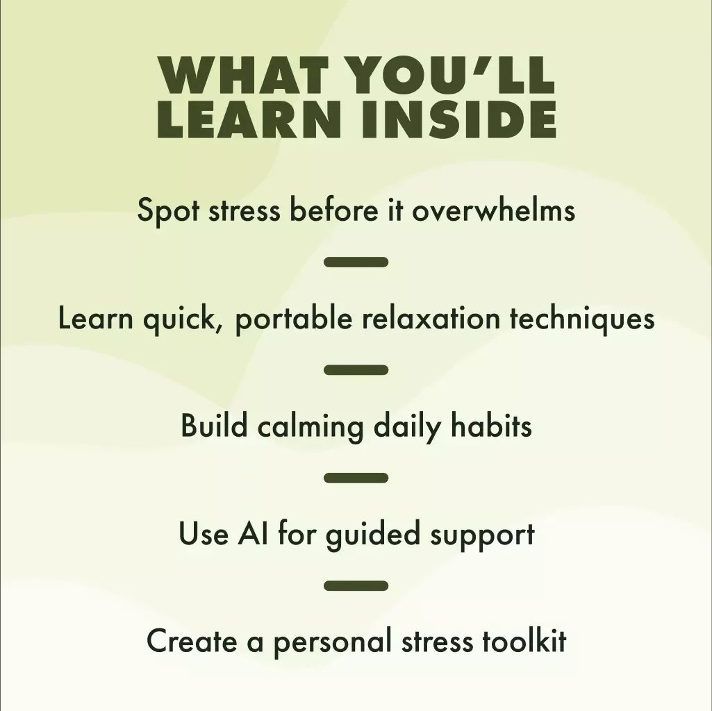 Practical Ways to Reclaim Calm in Your Life | Stress Relief eBook | Digital Download Guide with Ways to Reduce Stress, Mindfulness, and Resilience Tips